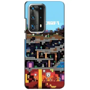 Чохол Майнкрафт на Huawei P40 (AlphaPrint) Minecraft (фон Minecraft)