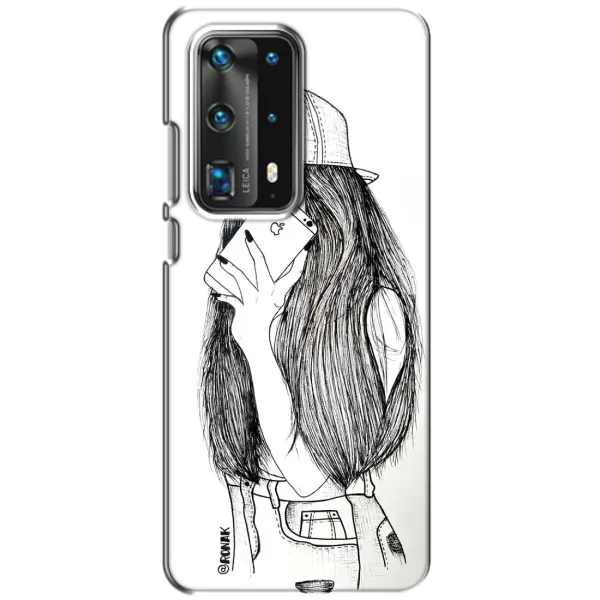 Чохол з принтом «Фото дівчини» для Huawei P40 Чохол з принтом «Фото дівчини» для Huawei P40