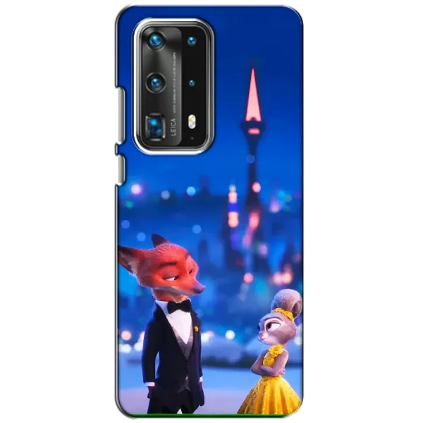 Чехол с принтом «Романтический вечер Зверополис» для Huawei P40