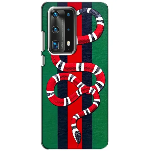 Чохол з принтом «Gucci змія» для Huawei P40