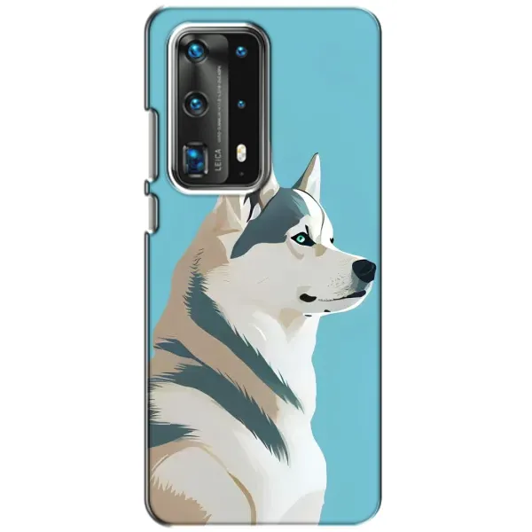 Чехол с принтом «Хаски арт» для Huawei P40 Чехол с принтом «Хаски арт» для Huawei P40