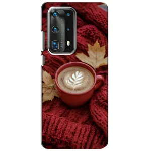 Чехол с принтом «Кофе на пледе» для Huawei P40