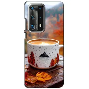 Чехол с принтом «Кофе на природе» для Huawei P40