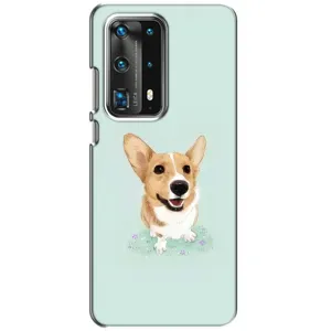 Чехлы с собаками для Huawei P40 (VPrint) (Корги)