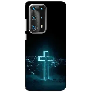 Чехол для Huawei P40 (AlphaPrint) - (Христианские)