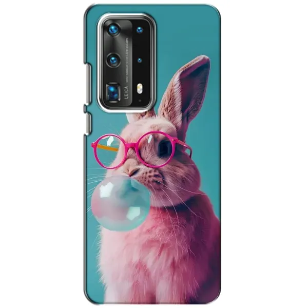 Чохол з принтом «Кролик в окулярах» для Huawei P40 Чохол з принтом «Кролик в окулярах» для Huawei P40
