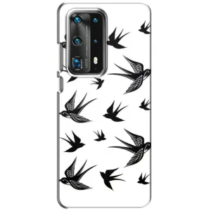 Чехол с птицами на Huawei P40 (VPrint) (Ласточки)