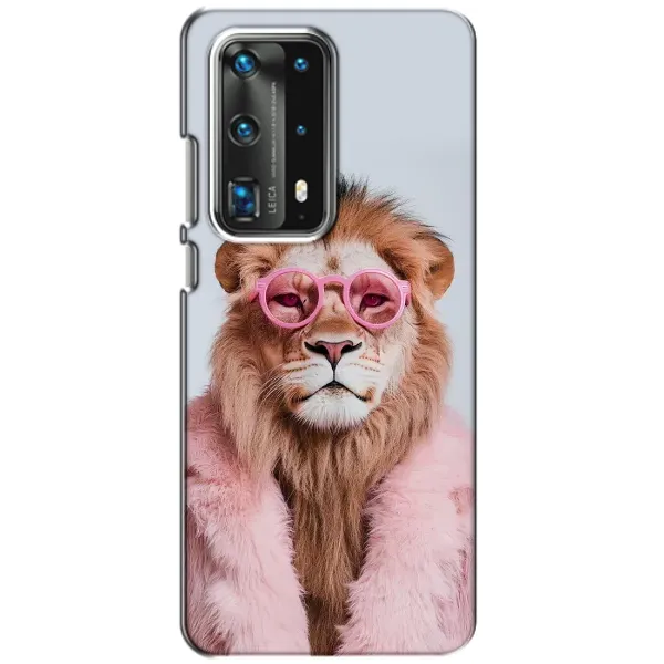 Чохол з принтом «Лев в окулярах» для Huawei P40 Чохол з принтом «Лев в окулярах» для Huawei P40