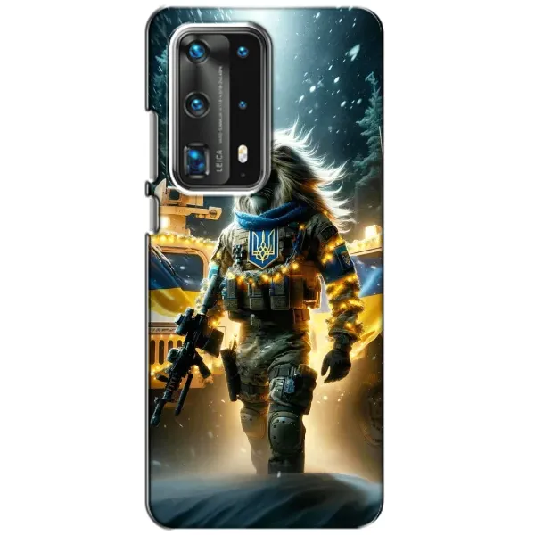 Чохол з принтом «ЛЕВ ЗСУ» для Huawei P40