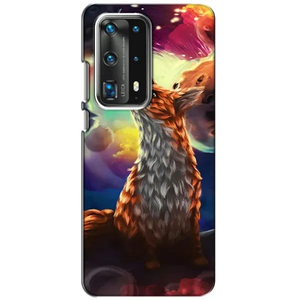 Чехол с принтом «Лисица в космосе» для Huawei P40 Чехол с принтом «Лисица в космосе» для Huawei P40