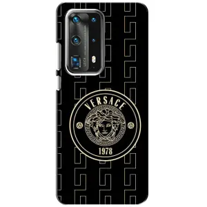 Чехлы VERSACE для Хуавей П40 (PREMIUMPrint) (Лого Версаче)