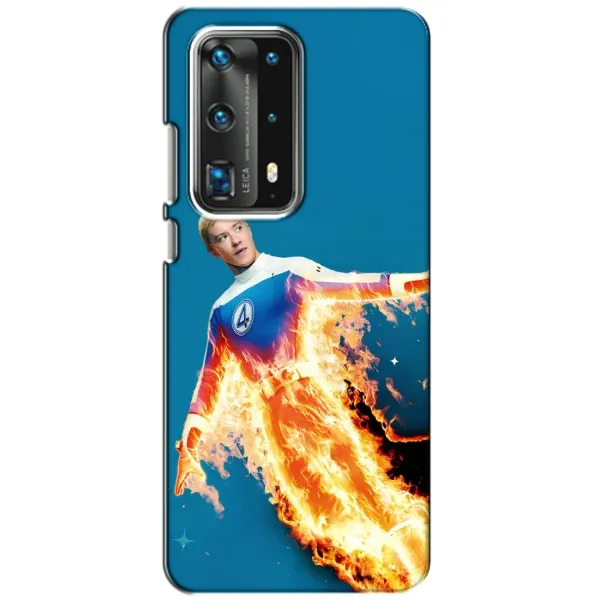 Чехол с принтом «Человек-факел в огне» для Huawei P40 Чехол с принтом «Человек-факел в огне» для Huawei P40
