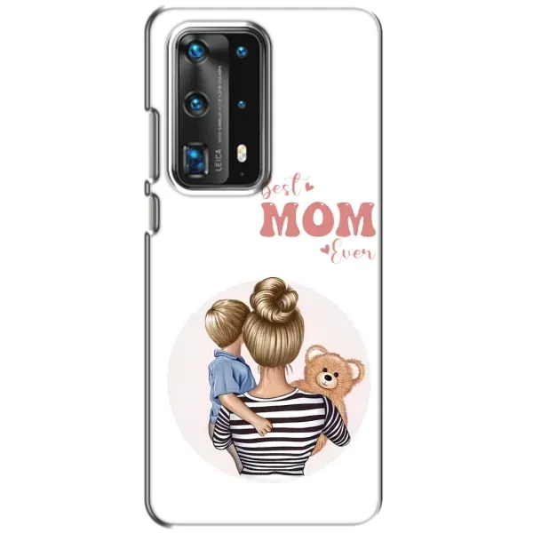 Чохол з принтом «Мама і син» для Huawei P40