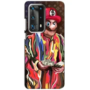 Брендновые Чехлы для Huawei P40 - (PREMIUMPrint) (Mario LV)