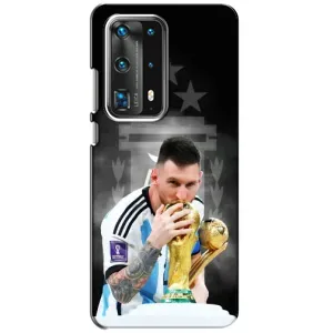 Чехлы для Huawei P40 (Leo чемпион) (AlphaPrint) (Месси Чемпион)