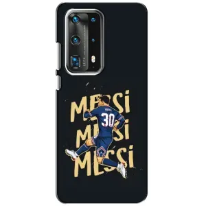 Чехлы для Huawei P40 (Leo чемпион) (AlphaPrint) (Messi ПСЖ)