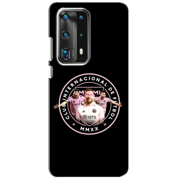 Чехол с принтом «Месси в лого» для Huawei P40 Чехол с принтом «Месси в лого» для Huawei P40