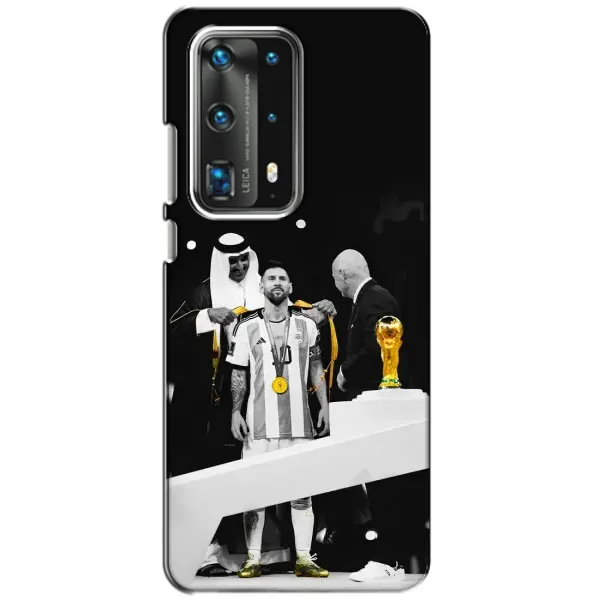 Чехол с принтом «Месси в накидке» для Huawei P40 Чехол с принтом «Месси в накидке» для Huawei P40