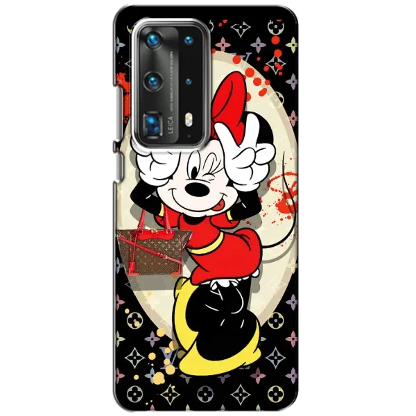 Чехол с принтом «Минни peace» для Huawei P40