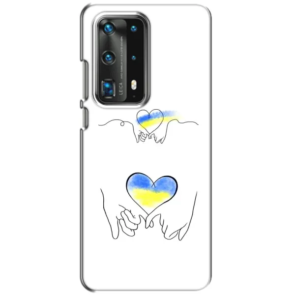 Чехол с принтом «Мир Украине» для Huawei P40
