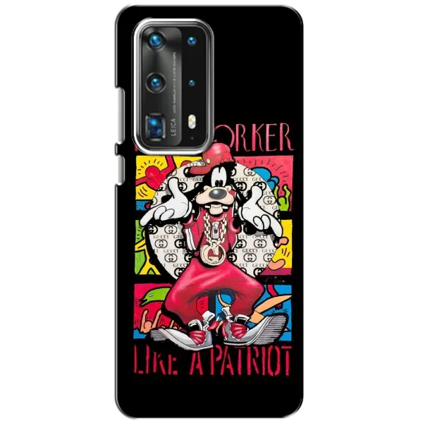 Чехол с принтом «Мультяшный Волк» для Huawei P40
