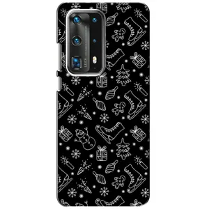 Новогодние, Праздничные Чехлы для Huawei P40 - 2024 год (Новогодний фон)