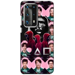 Чохол з принтом «Учасники Гра кальмара» для Huawei P40