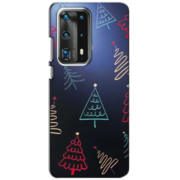 Чехол с принтом «Рождественские елки» для Huawei P40
