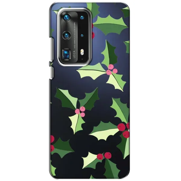 Чехол с принтом «Рождественский фон» для Huawei P40