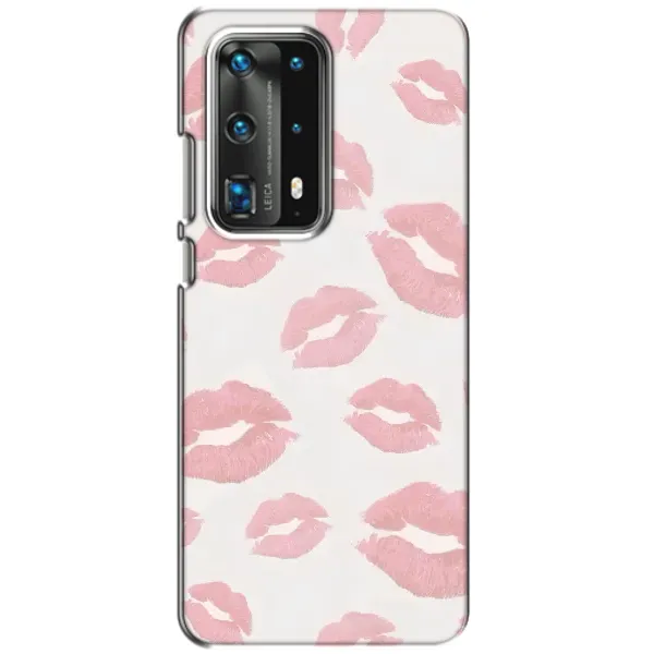 Чехол с принтом «Розовые губы» для Huawei P40
