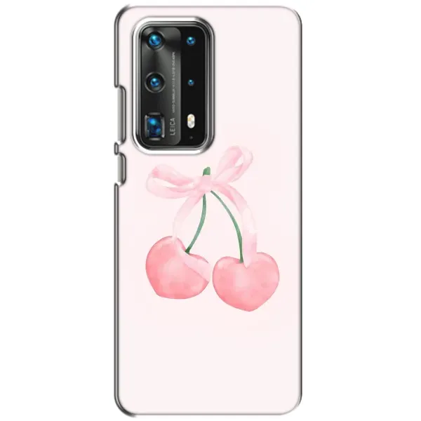 Чехол с принтом «Розовые вишни» для Huawei P40