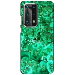 Мраморный чехол на Huawei P40 (VPrint) (Салатный Мрамор)