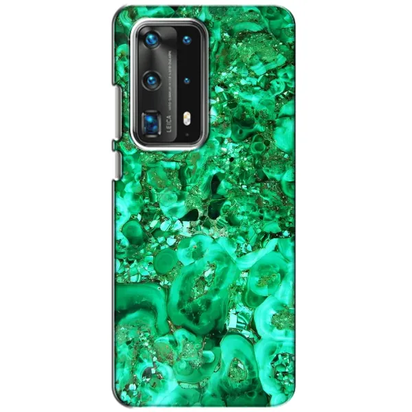 Чехол с принтом «Салатный Мрамор» для Huawei P40