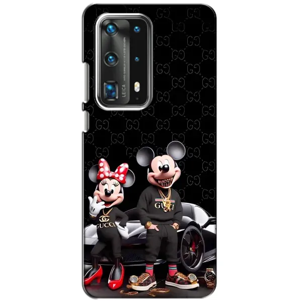 Чехол с принтом «Семья Маусов» для Huawei P40
