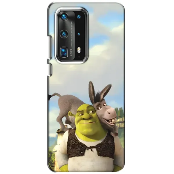 Чехол с принтом «Шрек и Осел» для Huawei P40