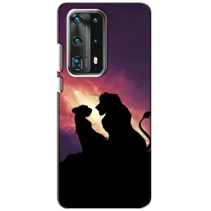 Чохол з принтом «Силует Сімба і Налу» для Huawei P40