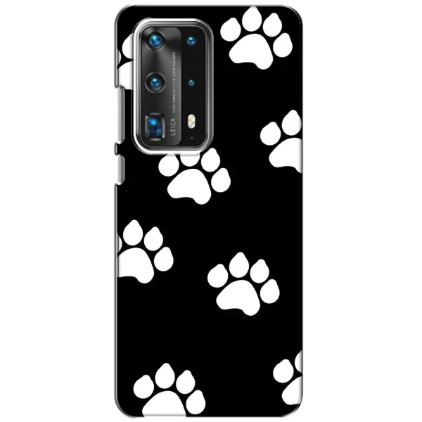 Чехол с принтом «Следы собаки» для Huawei P40 Чехол с принтом «Следы собаки» для Huawei P40