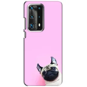 Чехлы с собаками для Huawei P40 (VPrint) (Смешная собака)