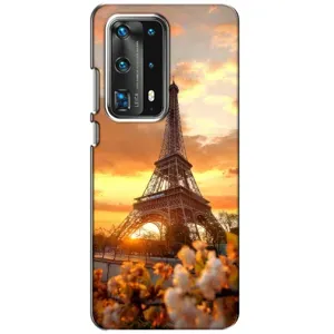 Чехол Эйфелева Башня для Huawei P40 - (AlphaPrint) (Солнечная башня)