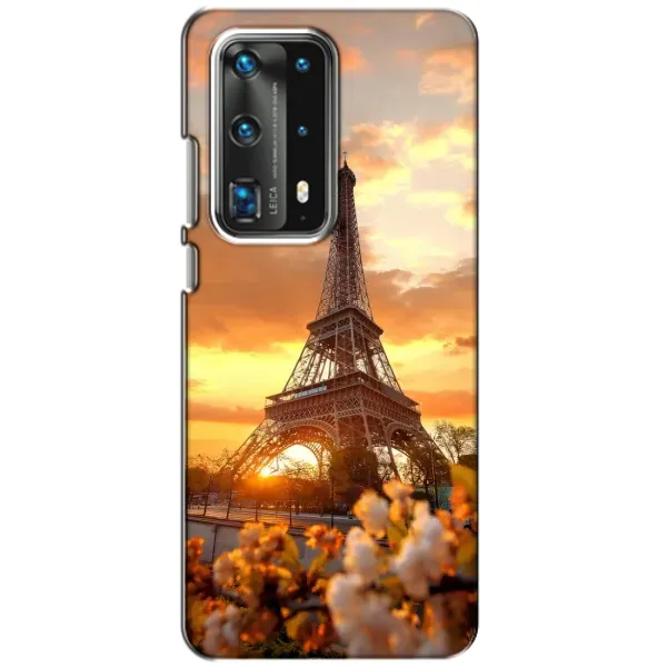 Чехол с принтом «Солнечная башня» для Huawei P40