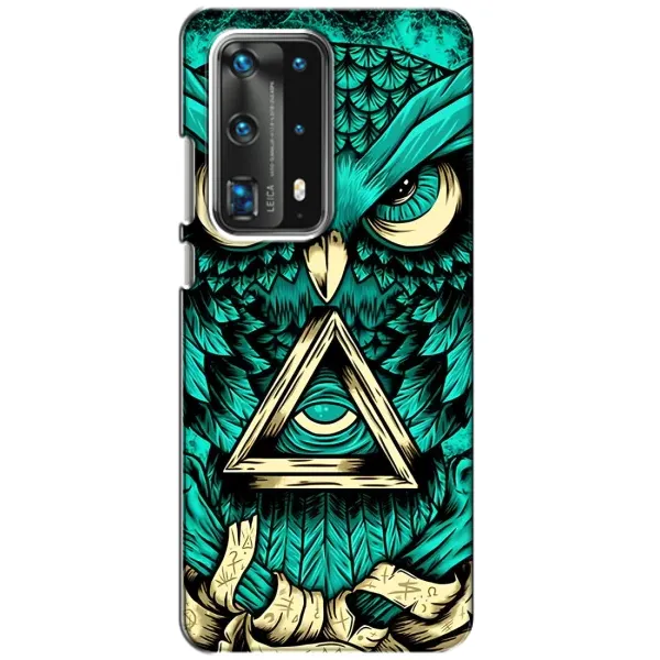 Чехол с принтом «Сова с глазом» для Huawei P40