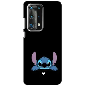 Чехол с принтом «Стич на черном» для Huawei P40