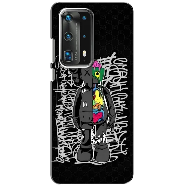 Чохол з принтом «Стиль Bearbrick» для Huawei P40