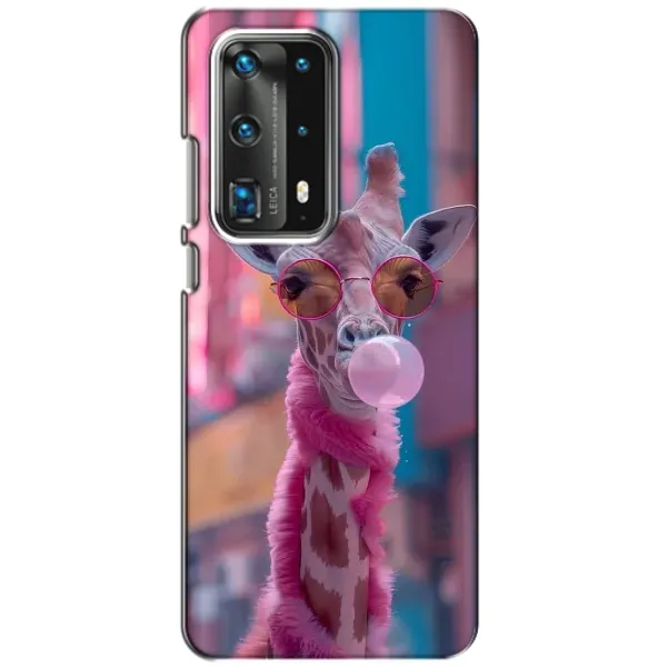 Чохол з принтом «Стильна жирафа» для Huawei P40 Чохол з принтом «Стильна жирафа» для Huawei P40