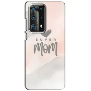 Чохол з принтом «Супер мама» для Huawei P40