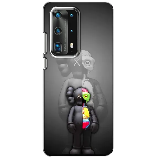 Чохол з принтом «Тіло Bearbrick» для Huawei P40