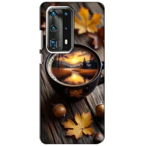 Чехол с принтом «Темный кофе» для Huawei P40
