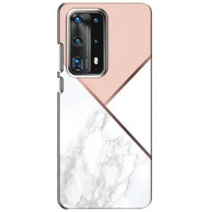 Мраморный чехол на Huawei P40 (VPrint) (Тройной мрамор)