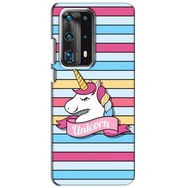 Чохол з принтом «Unicorn» для Huawei P40