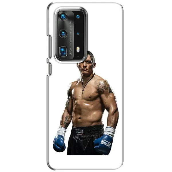 Чохол з принтом «Усик на білому» для Huawei P40